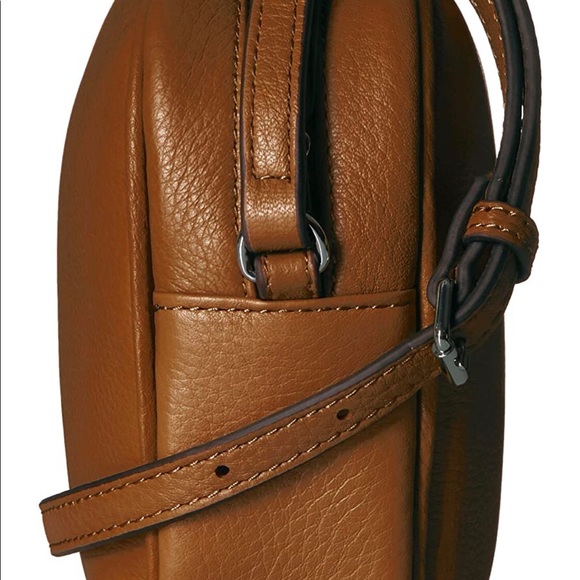 Vince Camuto Alesi Crossbody - Brown Leather - Picture 3 of 7